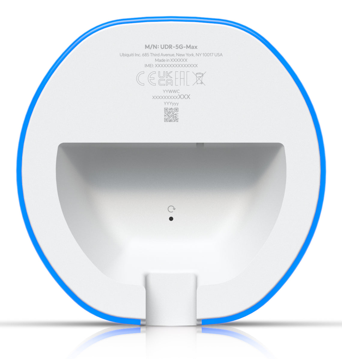 Ubiquiti UDR-5G-Max – WLAN-Router – Wi-Fi 7 Tri-Band (2,4/5/6 GHz), 7,3 Gbit/s, 2.5GbE