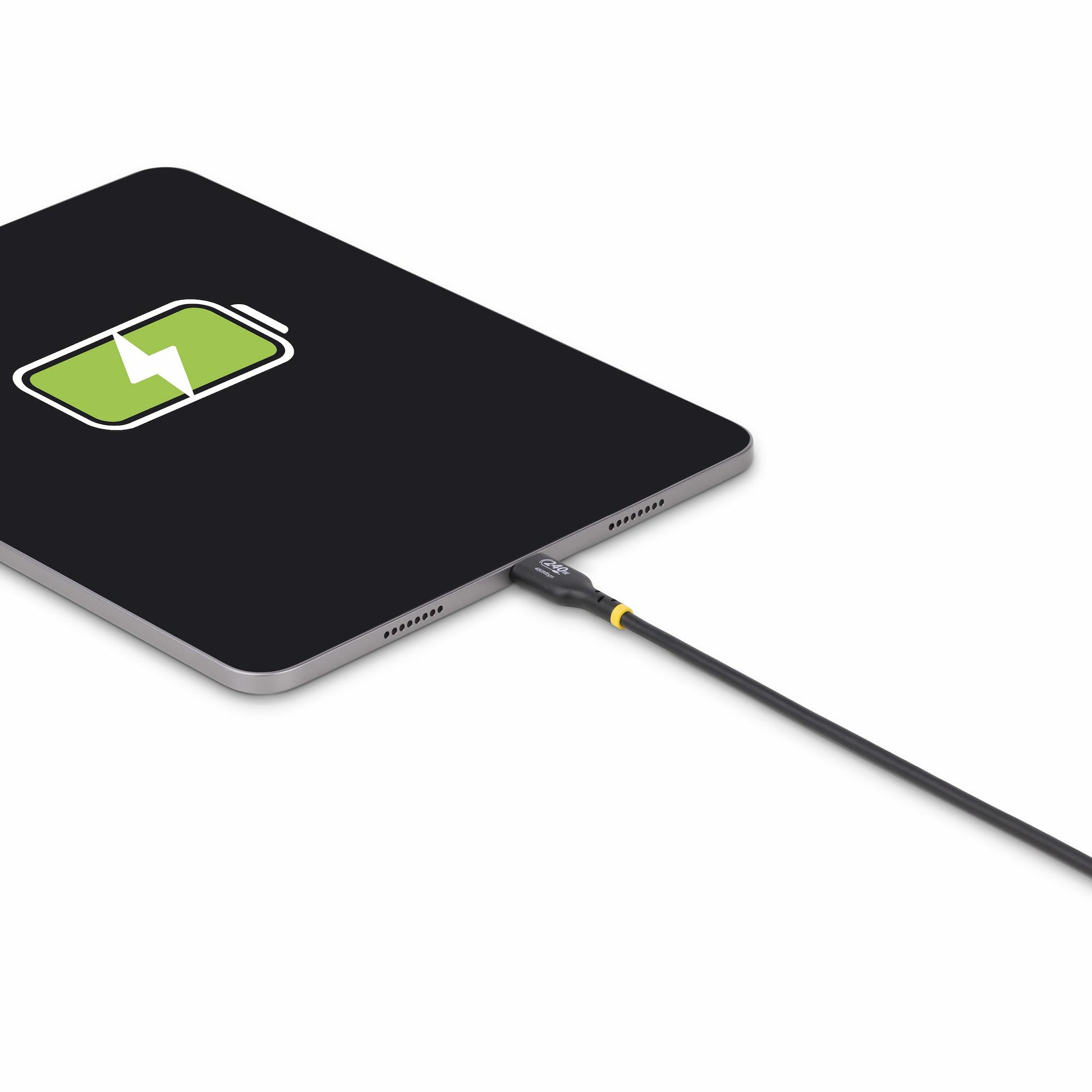 StarTech.com USB-C auf USB-C Kabel – USB 2.0 (480 Mbit/s) – 4 m – PD 240 W – TPE-Mantel – Schwarz