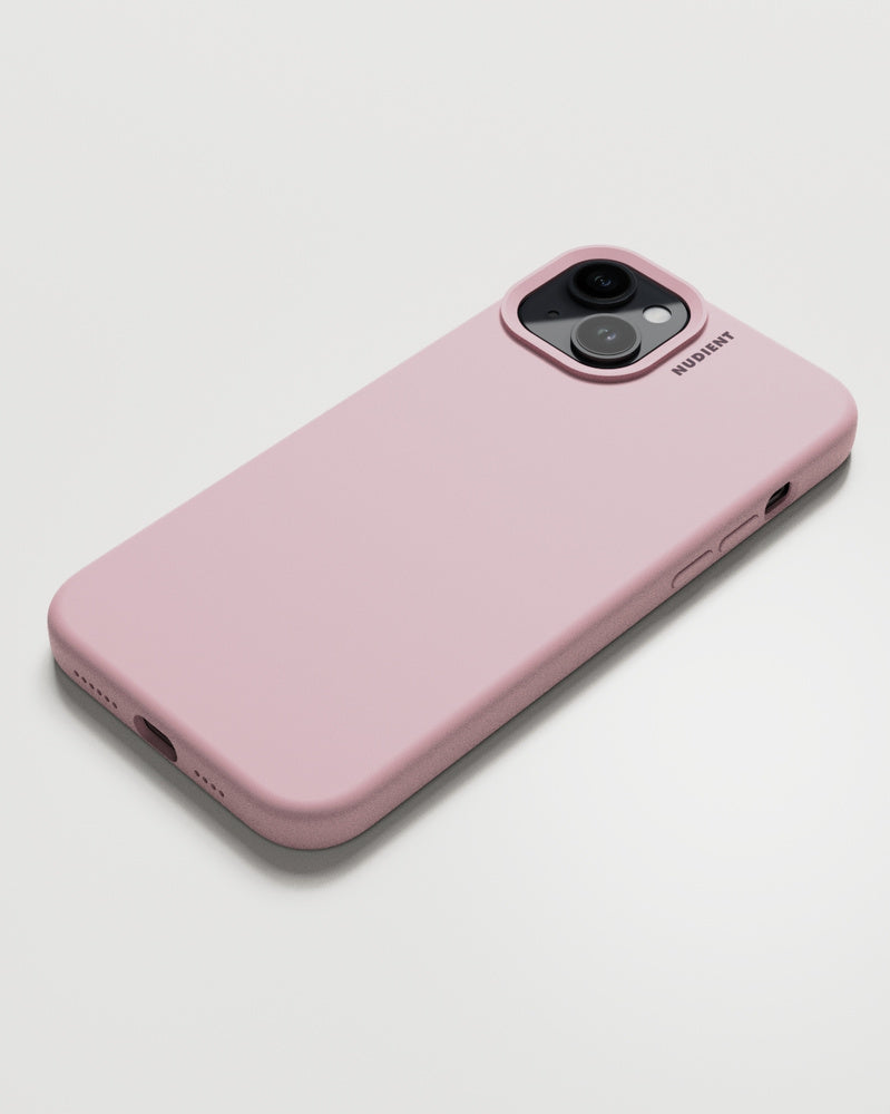 Nudient – Backcover – für Apple iPhone 15 Plus – Baby Pink – Silikon