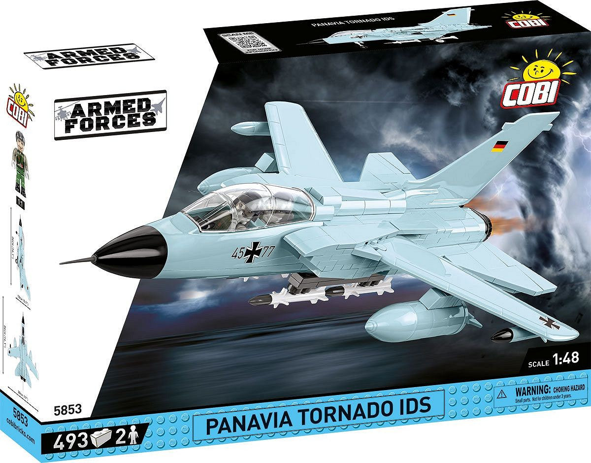 COBI Panavia Tornado IDS Bausteine – Streitkräfte – 493-teilig – 28 × 13 × 36 cm – ab 8 J. – Kunststoff