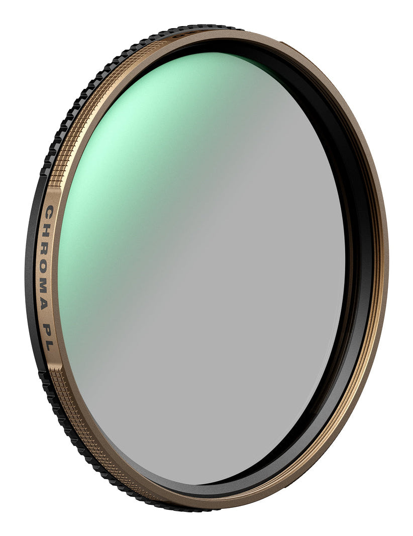 PolarPro 135 Serie Chroma CP Polarisationsfilter 77 mm – Gold – mit Tasche