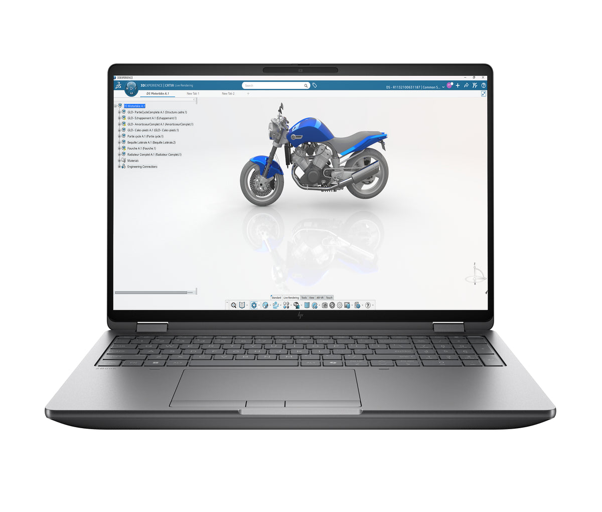 HP Zbook Fury G1I – 16" WQXGA, Core Ultra 9 285HX, 64 GB, 2 TB SSD, RTX Pro 3000, 5G, Win 11 Pro