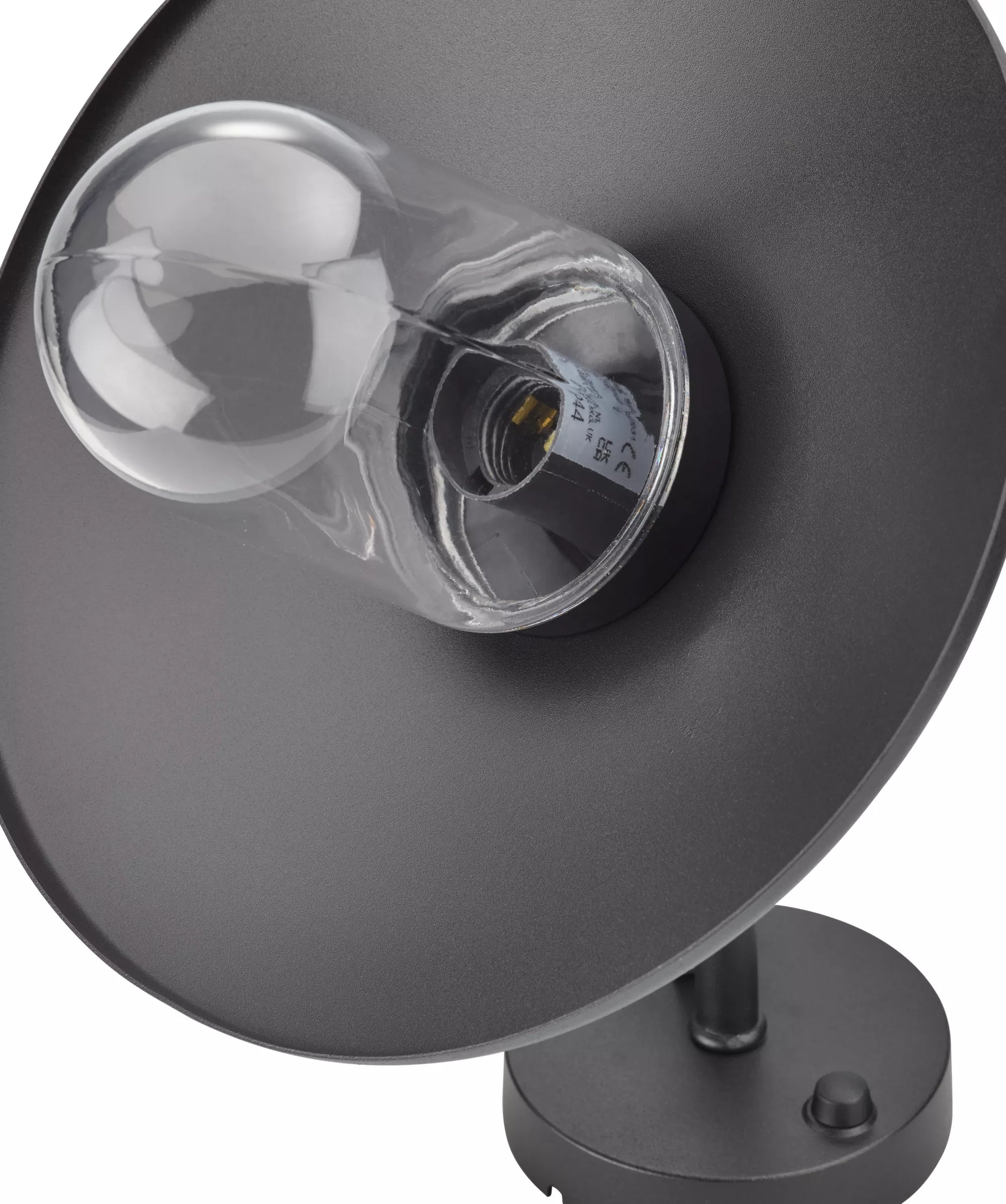 Philips by Signify Philips Aussenwandleuchte – 30×13,1 cm – 60 W – IP44 – Netzbetrieb – dimmbar – Schwarz, Aluminium