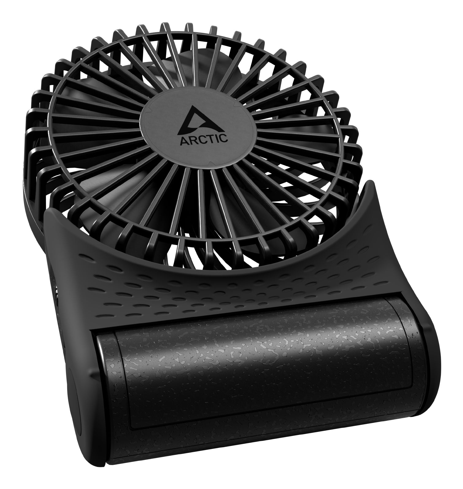 ARCTIC Handventilator Summair2Go – 3 Stufen, 5000 mAh, 77 h, Schwarz