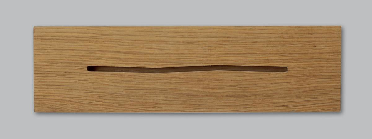 Sigel Tischaufsteller – für A5 hoch, transparent, Acryl/Eiche