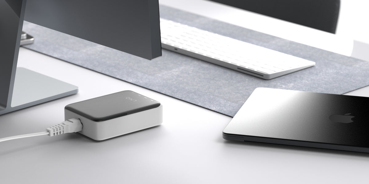 LINQ USB-Desktop-Ladegerät 240 W – USB-C×4, PD 3.1, GaN – für USB-C/USB-A Geräte