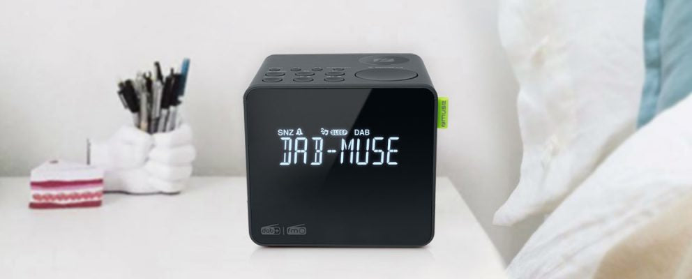 Muse M-187 CDB – Digitaler Wecker, Schwarz