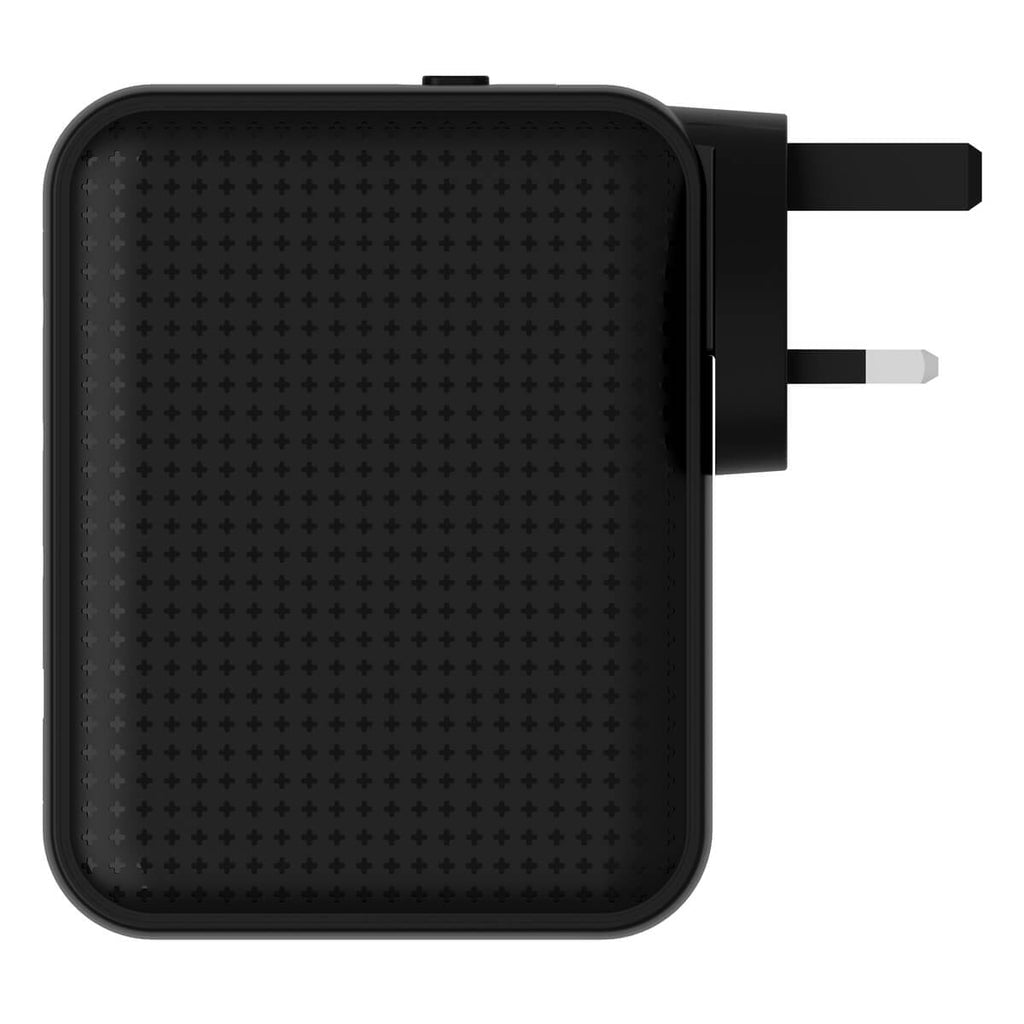 HYPER Netzteil – 140 W, 3× USB-C + 1× USB-A, PD, QC, PPS – für Gaming-Controller, Handy, Netbook u. a.