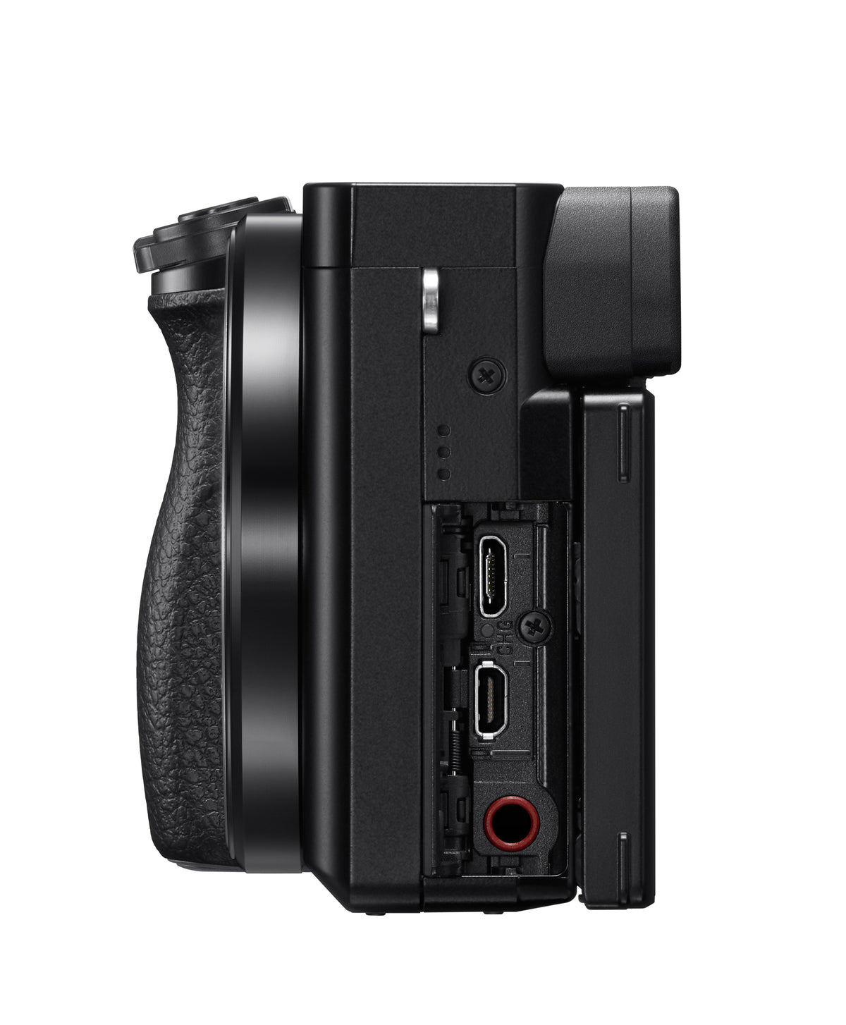 Sony Alpha 6100 – Systemkamera Kit 16–50mm, 24,2 MP APS-C, 4K 30 fps, schwarz