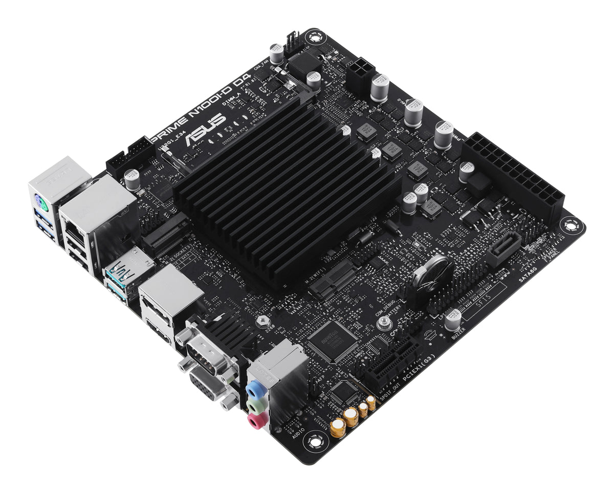 ASUS PRIME N100I-D D4-CSM – Mainboard – N100 (integriert), Intel, mini ITX, DDR4, 16 GB