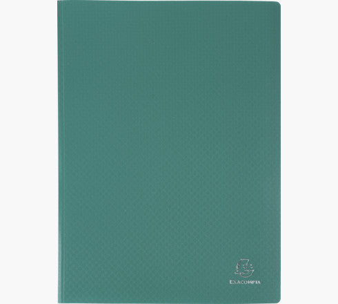 Exacompta Sichtbuch A4, 30 Hüllen, PP, Grün