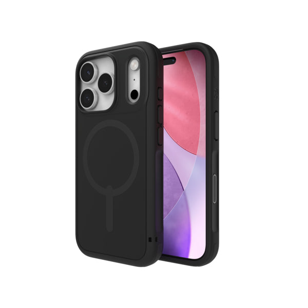 ZAGG Sedona Snap Backcover – für Apple iPhone 17 Pro, MagSafe, Graphen, Schwarz, bis 4 m Sturzsicher