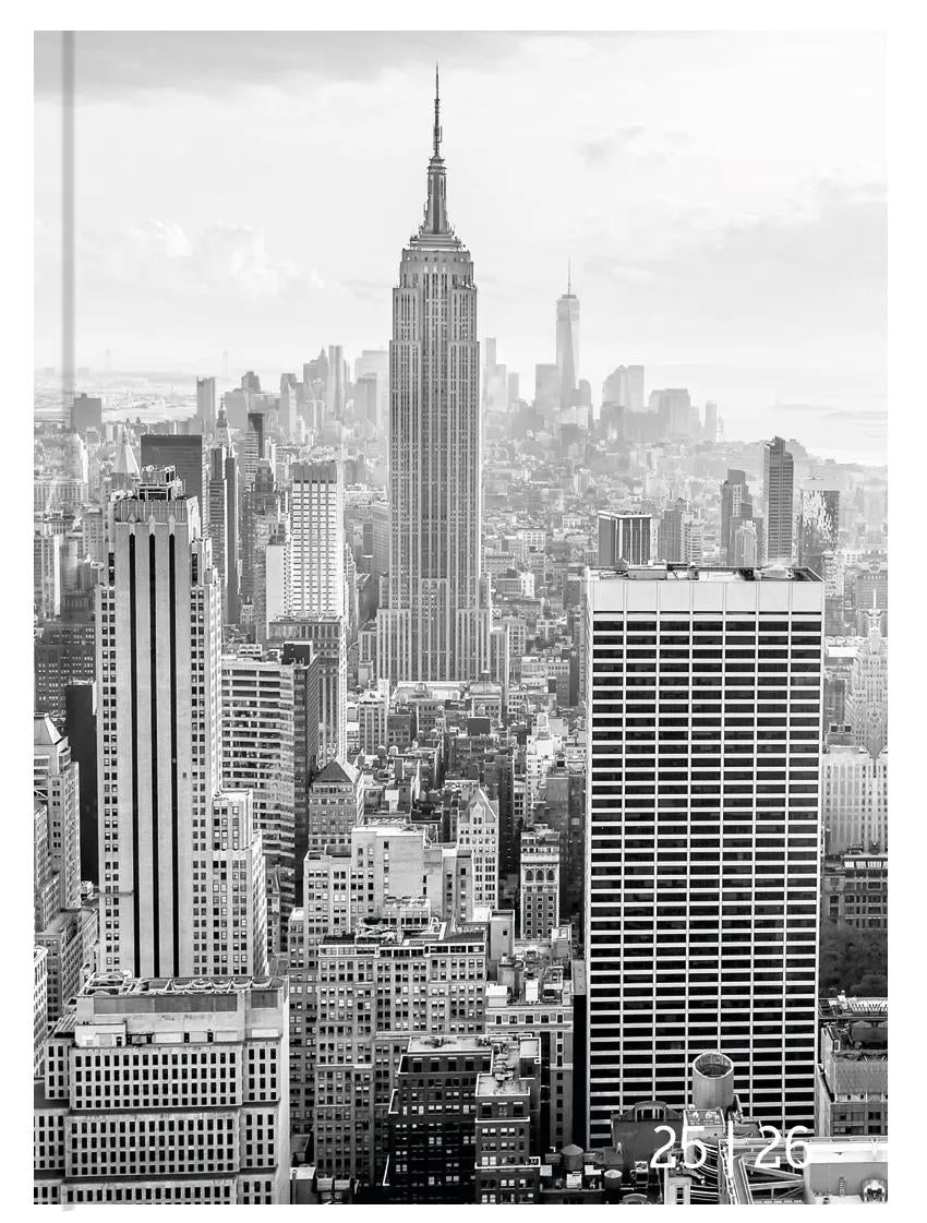 Biella mydiary Schüleragenda – 1 Tag/Seite, gebunden, 12 × 16,5 cm, Aug–Jul, City, FSC