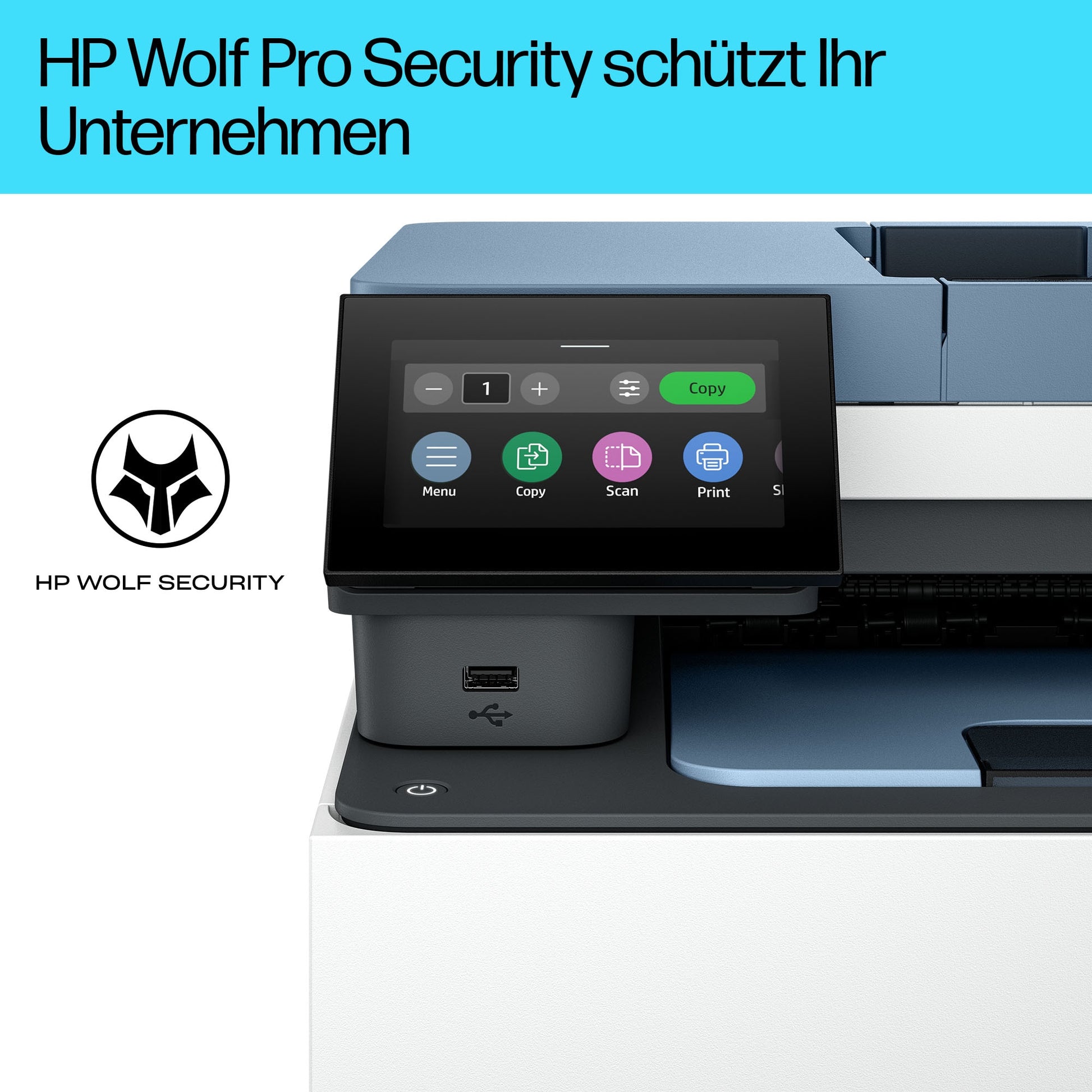 HP Color LaserJet Pro 3302sdw – Farbiges Laser-MFP – 25 ppm S/W