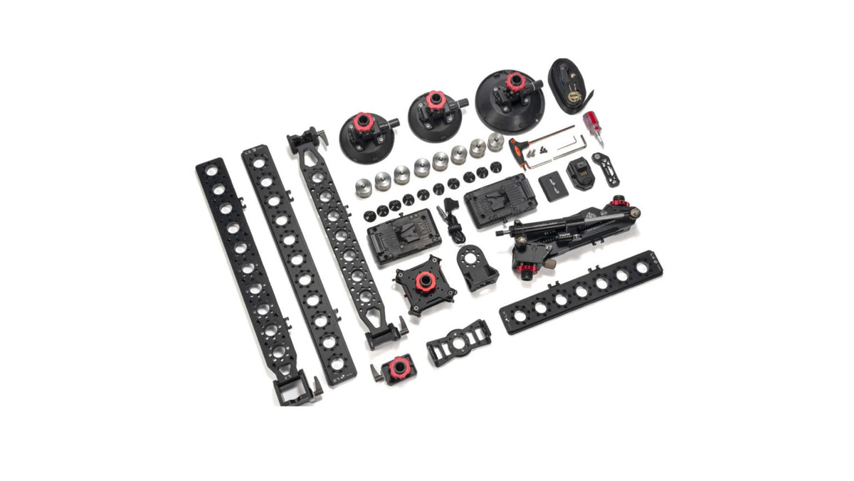 Tilta Hydra Alien HDA-T02-V Montagearm – 7,5 kg Traglast – für DJI RS 2 – Schwarz