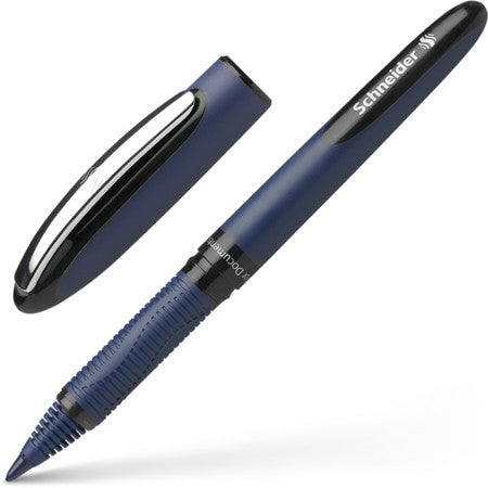 Schneider AG Schneider One Business – Tintenroller, dokumentenecht, mit Kappe, 0,6 mm, schwarz
