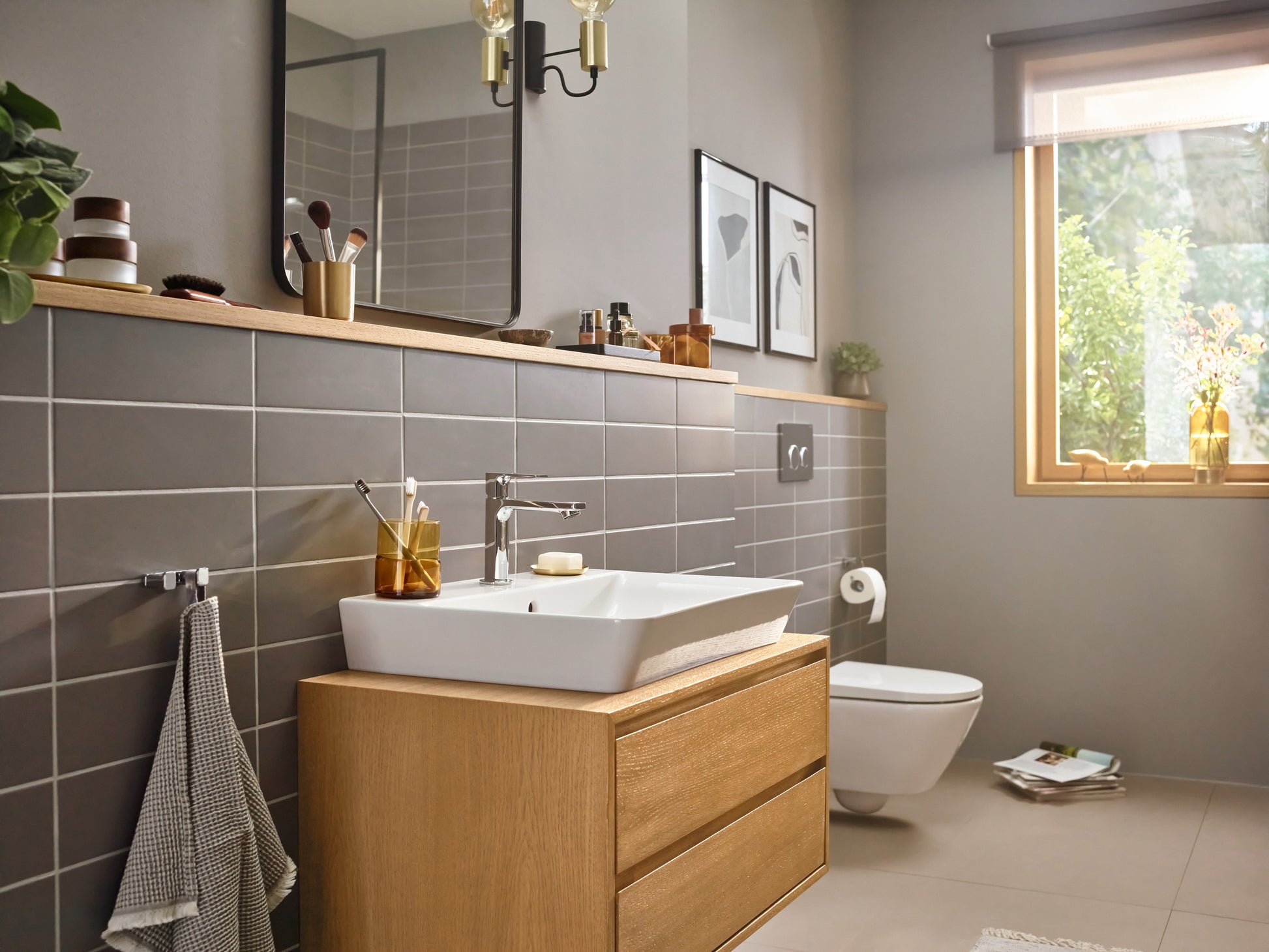 Hansgrohe Rebris E 110 Unterputz-Badebatterie – Kunststoff, Chrom