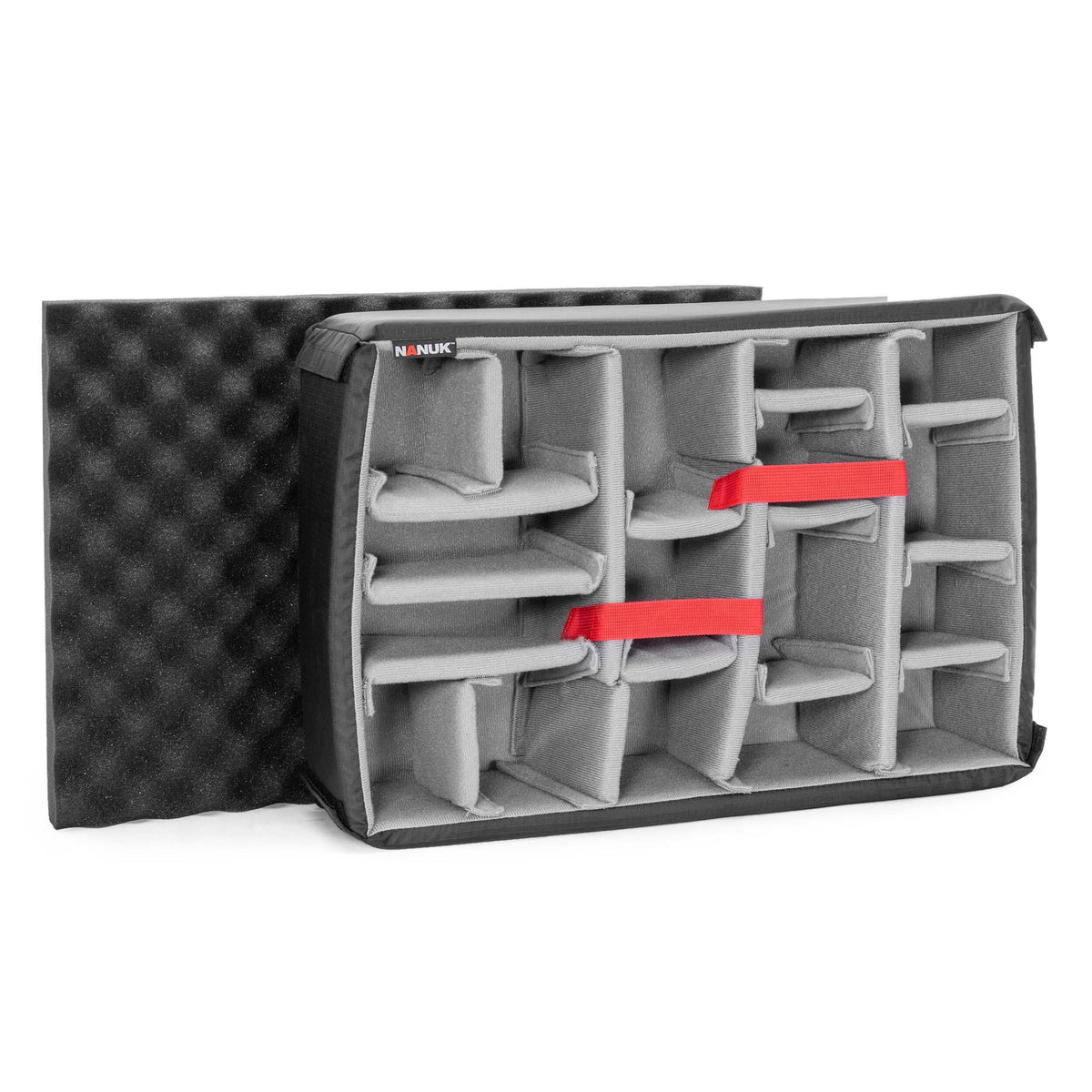 Nanuk NK-940 Schaumstoffeinsatz – Grau, B 470 × H 114 × T 330 mm, für Nanuk 940
