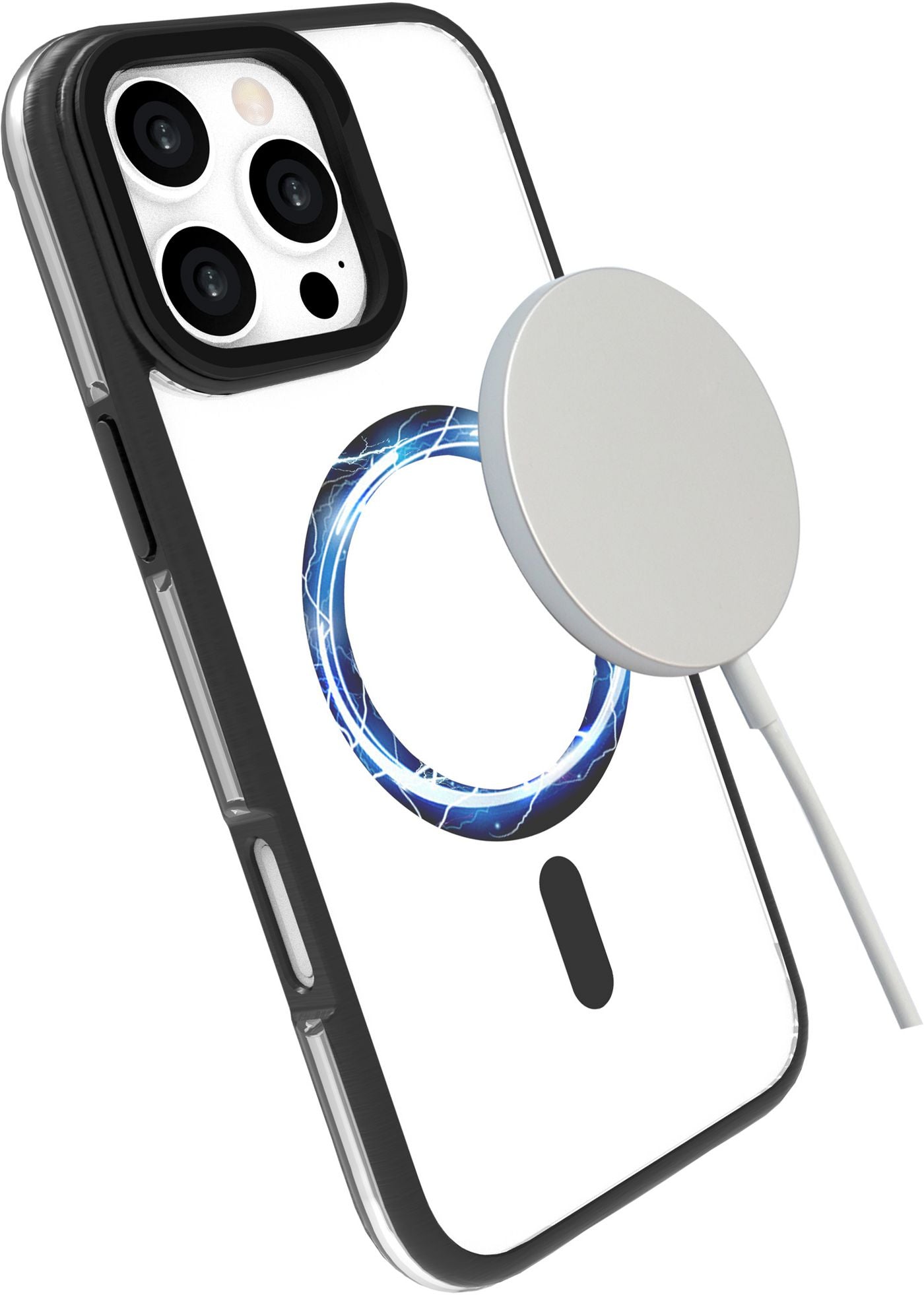 eSTUFF INFINITE HELSINKI Backcover – für Apple iPhone 16 Pro, PC+TPU, Schwarz, GRS-zertifiziert