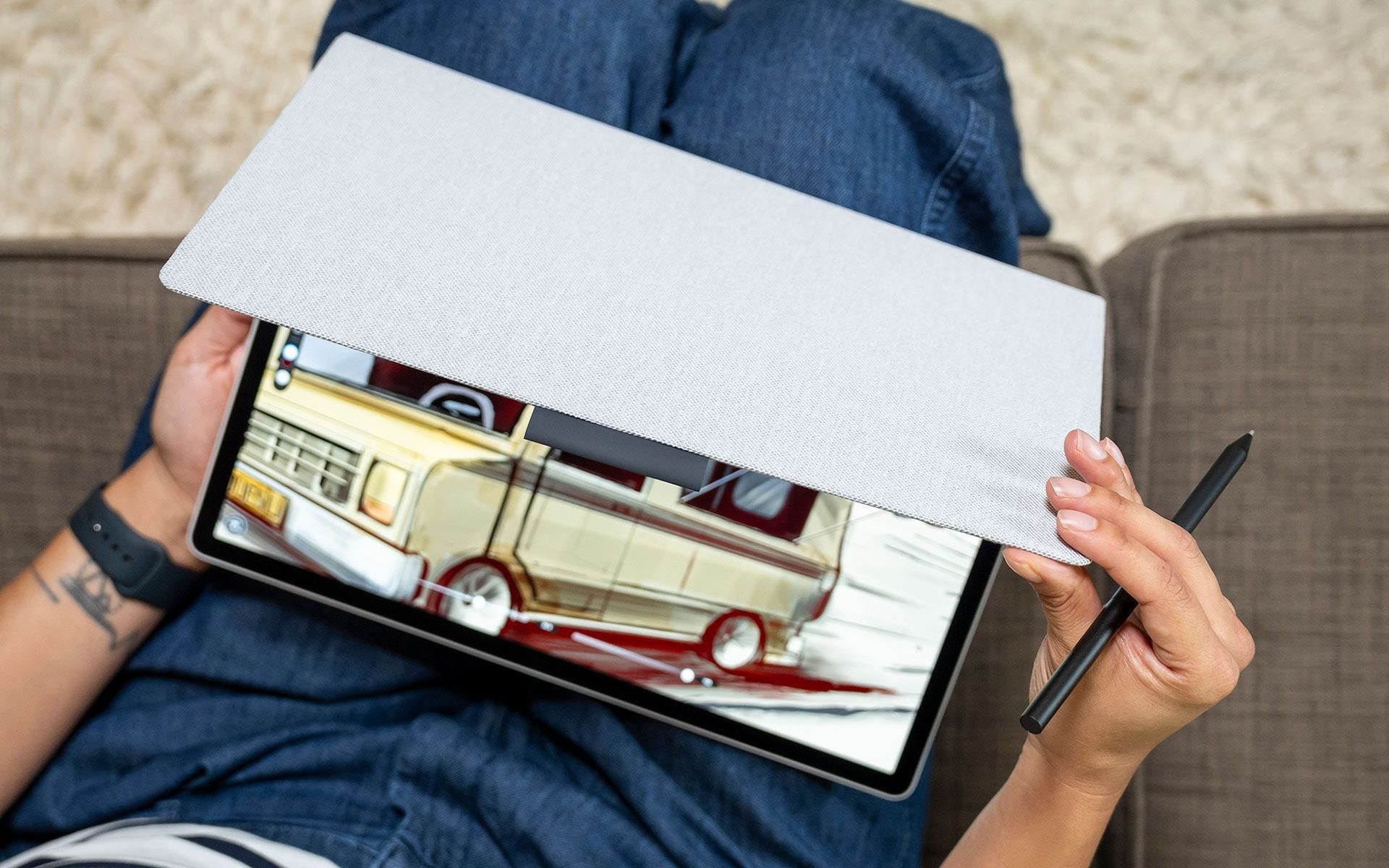 Wacom Tablet-Hülle für MovinkPad Pro 14 – Grau