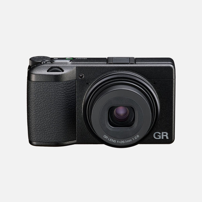 Ricoh GR IIIx HDF – Kompaktkamera, 24,2 MP APS-C, 1080p, Schwarz
