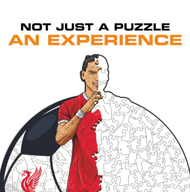 Iconic Puzzles Liverpool FC - Darwin Nuñez – Logikspiel, 1 Spieler, ab 10 Jahren