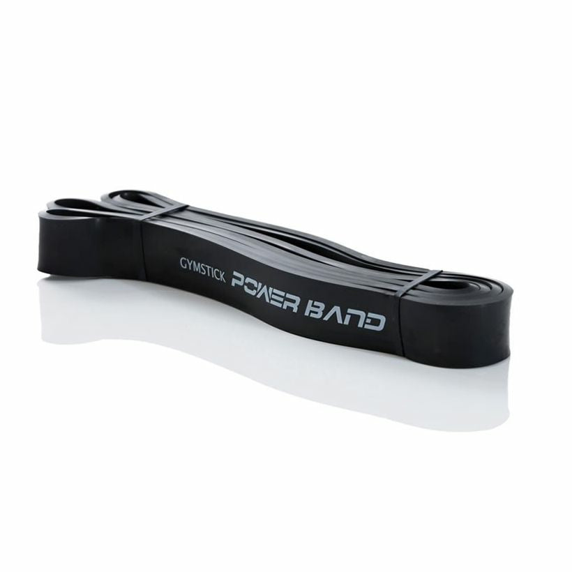 Gymstick Gummibänder – 28,6 × 1040 mm, schwarz, Latex, 290 g