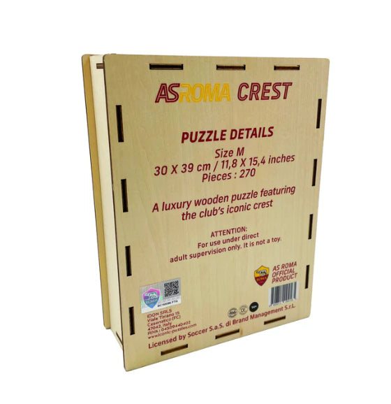 Iconic Puzzles AS Roma - Logo - Logikspiel, 1 Spieler, ab 14 Jahren, mehrsprachig