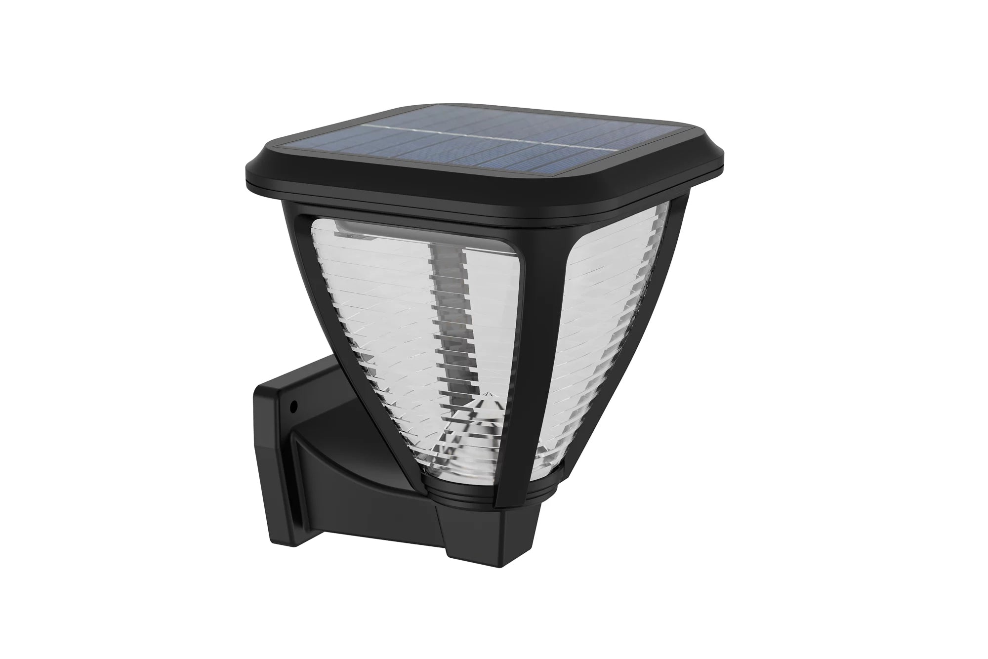 Philips by Signify Philips Aussenwandleuchte – Warmweiss, 2700 K – IP44 – Solarbetrieb – Dämmerungssensor – Schwarz, Kunststoff