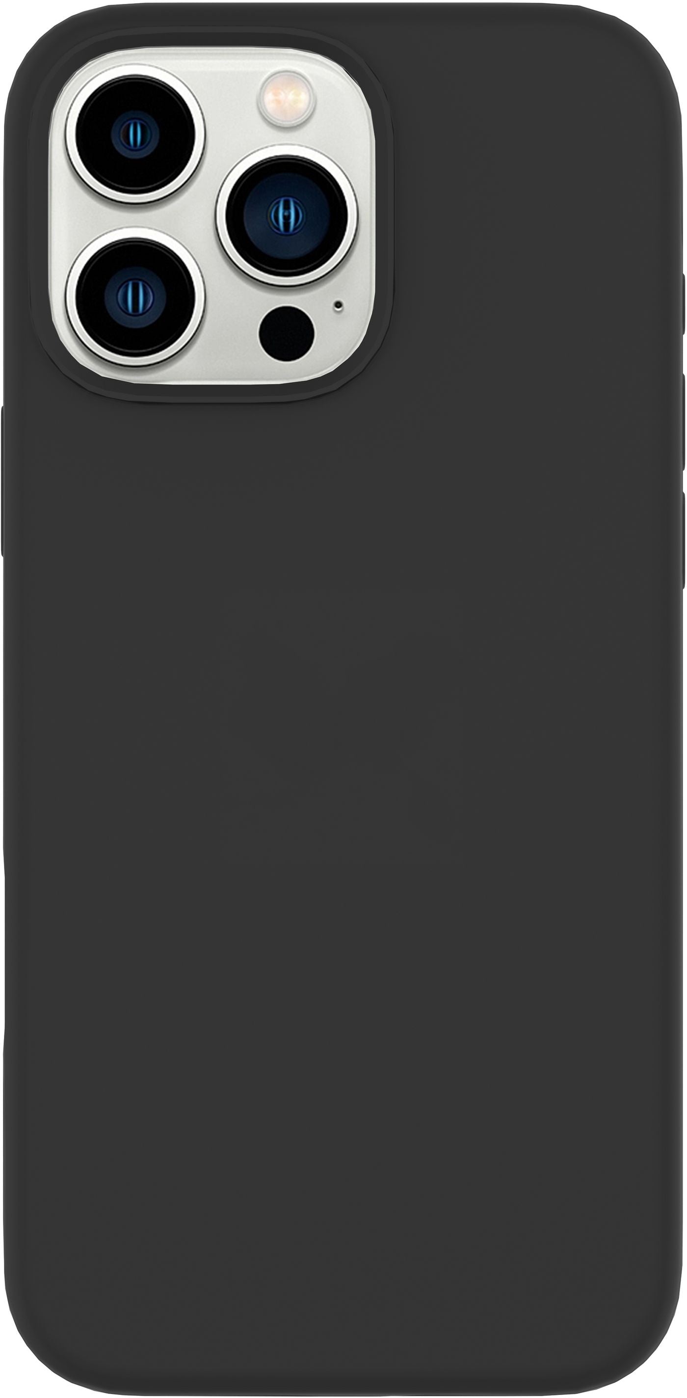 eSTUFF INFINITE RIGA – Backcover – für Apple iPhone 16 Pro, PC+Silikon, Schwarz, GRS
