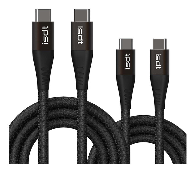 ISDT USB-C auf USB-C Kabel – USB 3.2 Gen 2 (10 Gbit/s) – 2 m – PD 100 W – für MacBook und mehr