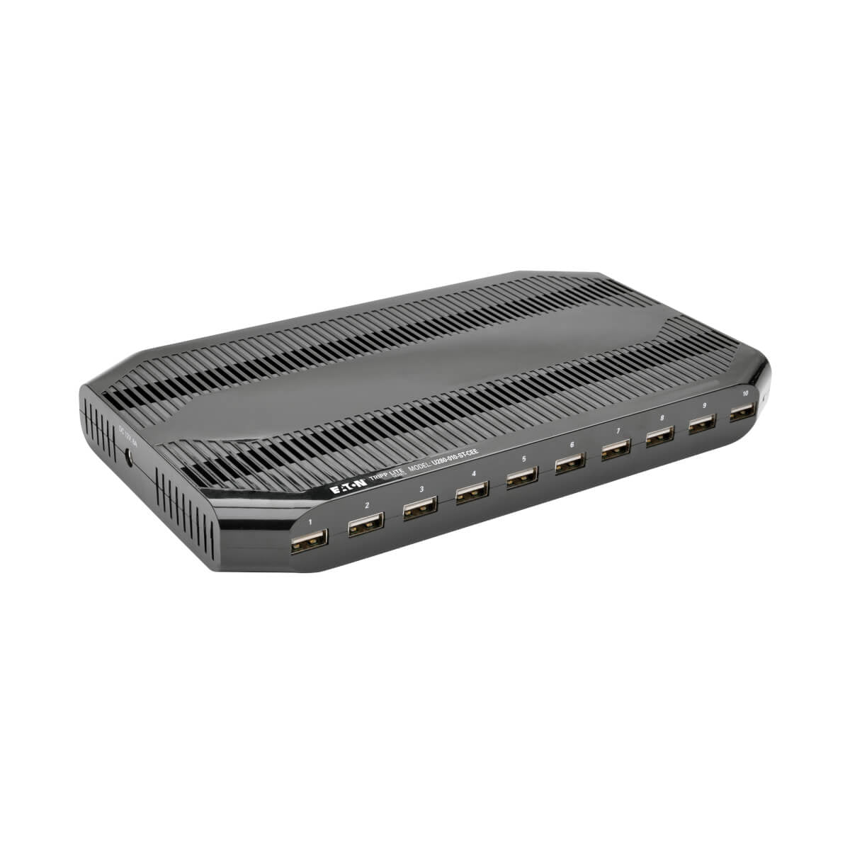 Tripp Lite U280-010-ST-CEE USB-Desktop-Ladegerät 96 W – USB-A×10 – Schwarz