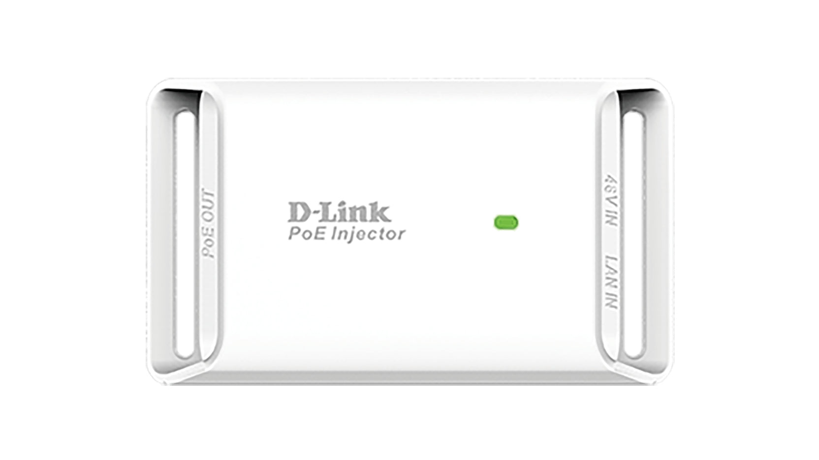 D-Link DPE-101GI PoE-Injektor – 2× Gigabit RJ-45 (1× PoE), 15,4 W (IEEE 802.3af) – Grau