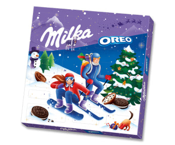 Milka Oreo Adventskalender Schokolade & Pralinés – 280 g