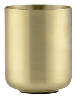 Zone Denmark Zahnbürstenhalter Ume – Metall, 8,3×8,3×10,3 cm, Gold