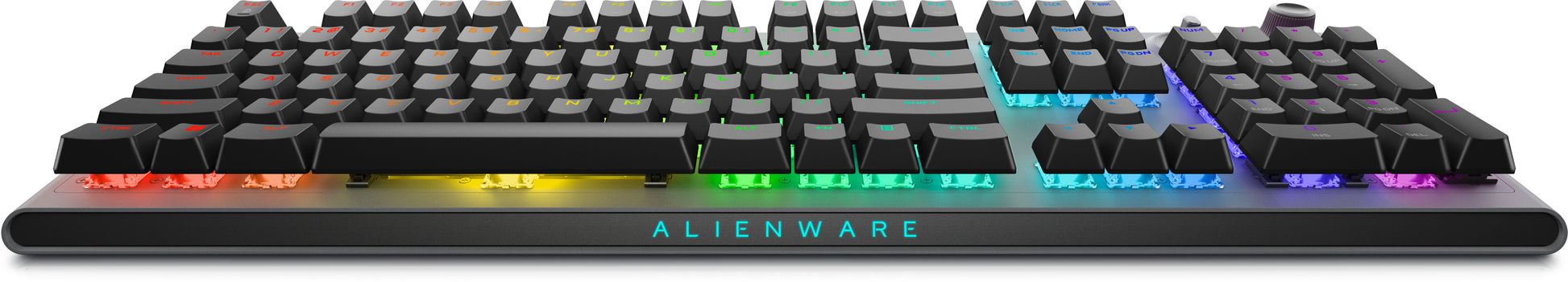 Alienware AW920K – Gaming-Tastatur – Mechanisch (Cherry MX Red) – Bluetooth & 2,4 GHz (USB-A) – RGB