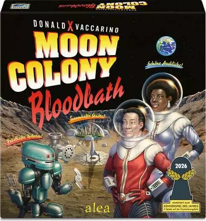 Ravensburger Moon Colony Bloodbath – Partyspiel, 1–5 Spieler, ab 14 Jahren, 30 Min., DE
