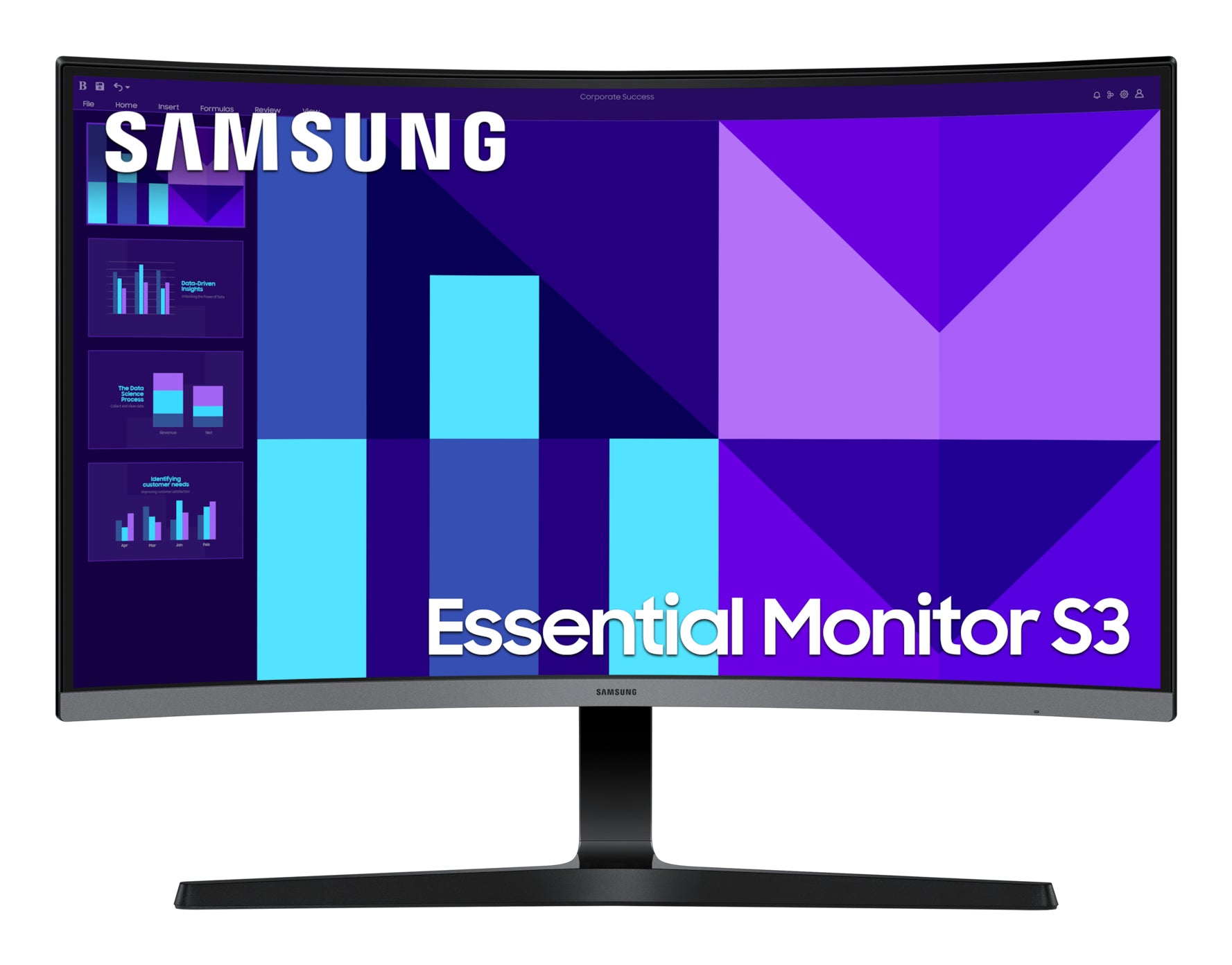 Samsung S27D392GAU – 27" Curved 1800R, 1920 × 1080 (Full HD), VA, 100 Hz