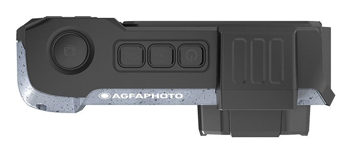 AgfaPhoto Realishot Wp9500 Action – Unterwasserkamera, wasserdicht bis 3 m, 24 MP, 5K, schwarz