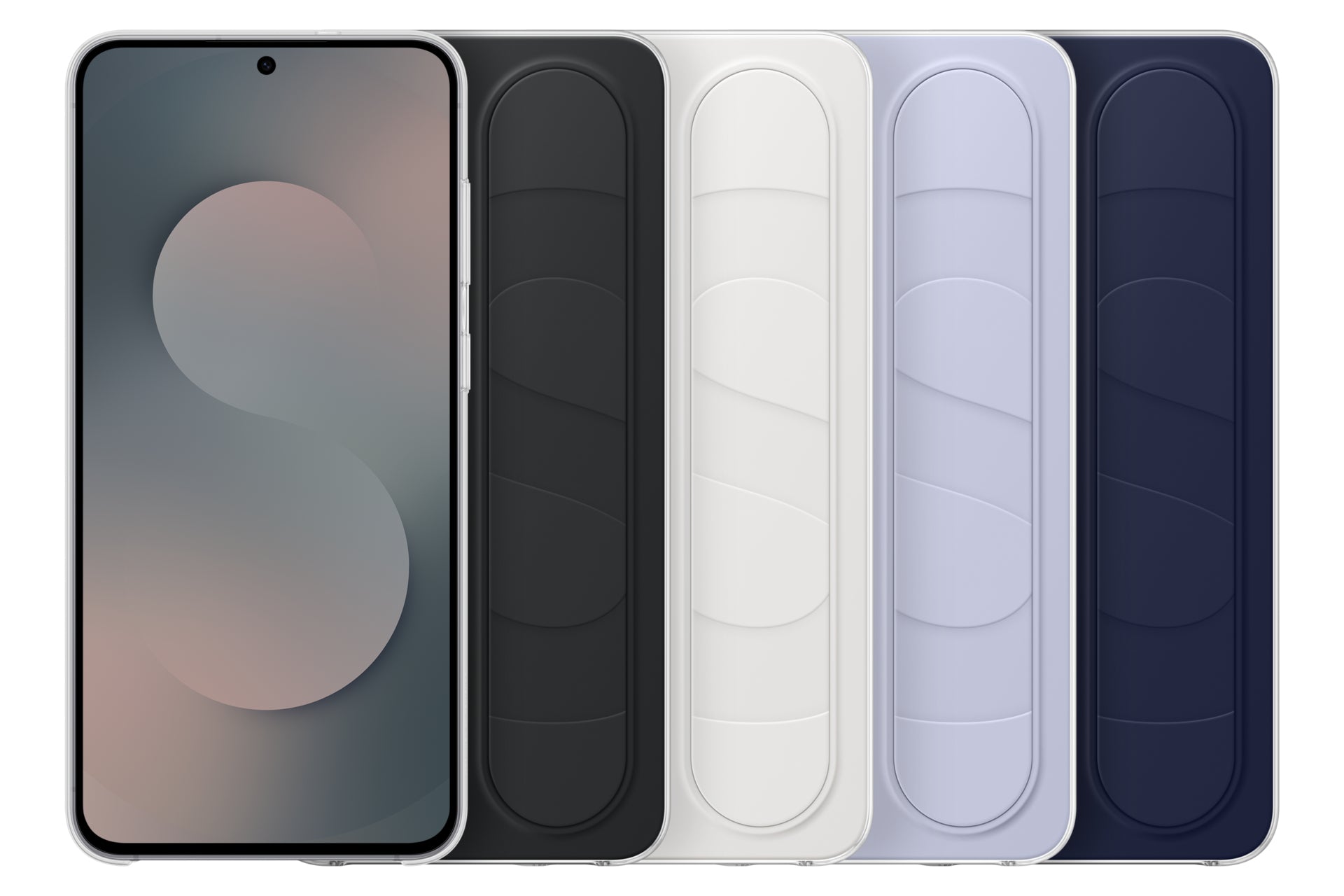 Samsung Backcover – für Samsung Galaxy S25 FE – weiss – Kunststoff, aus recyceltem Material