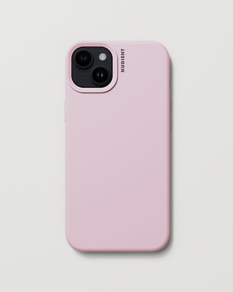 Nudient – Backcover – für Apple iPhone 15 Plus – Baby Pink – Silikon