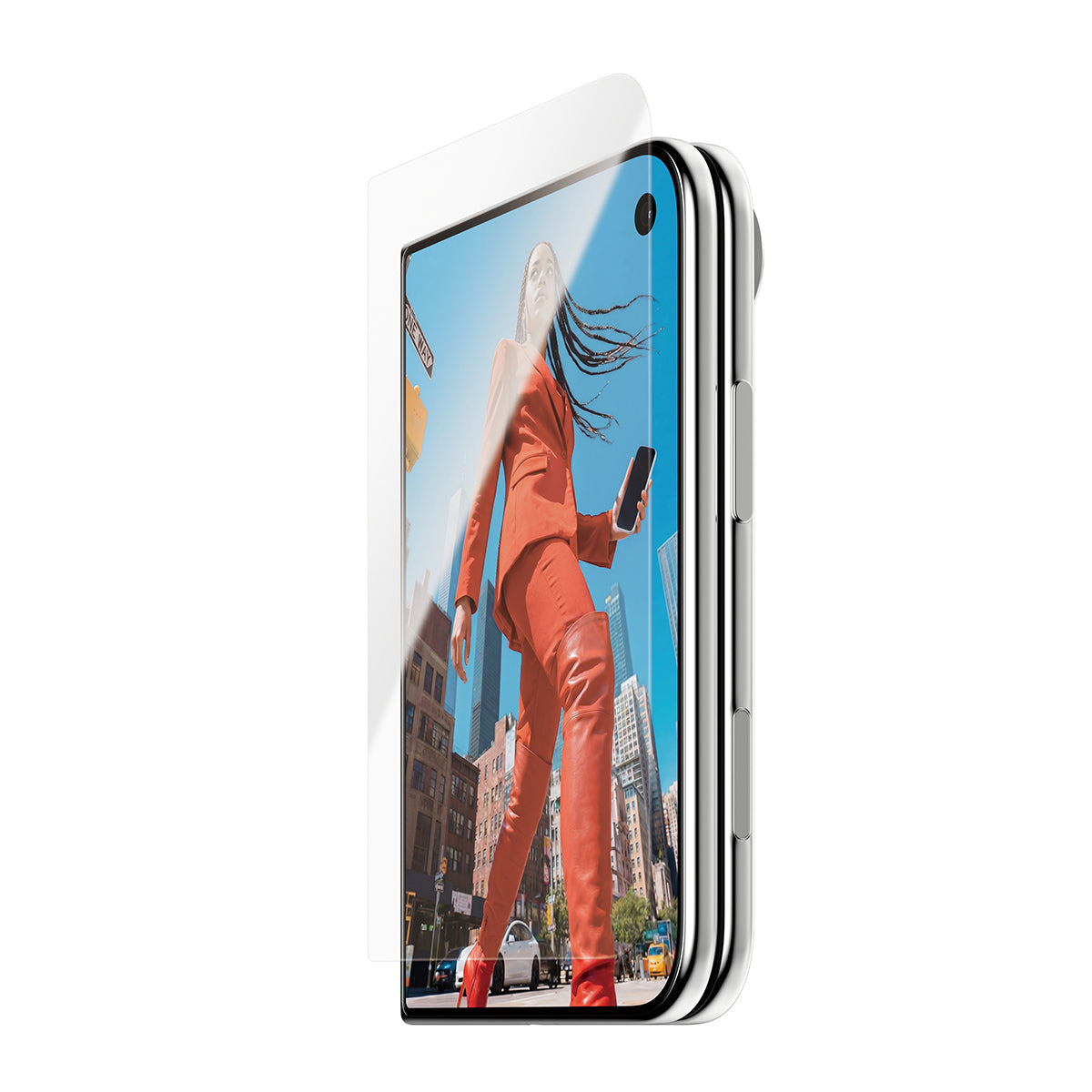 PanzerGlass Displayschutz (Folie), Case Friendly – für iPhone 2026 Fold – mit Applikator