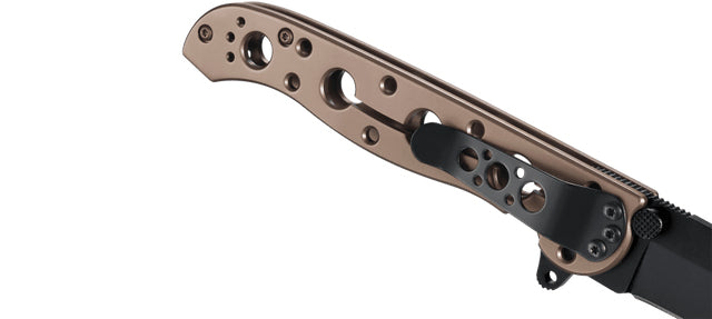 CRKT M16-03BK – Klappmesser 90 mm, Edelstahlgriff, Bronze