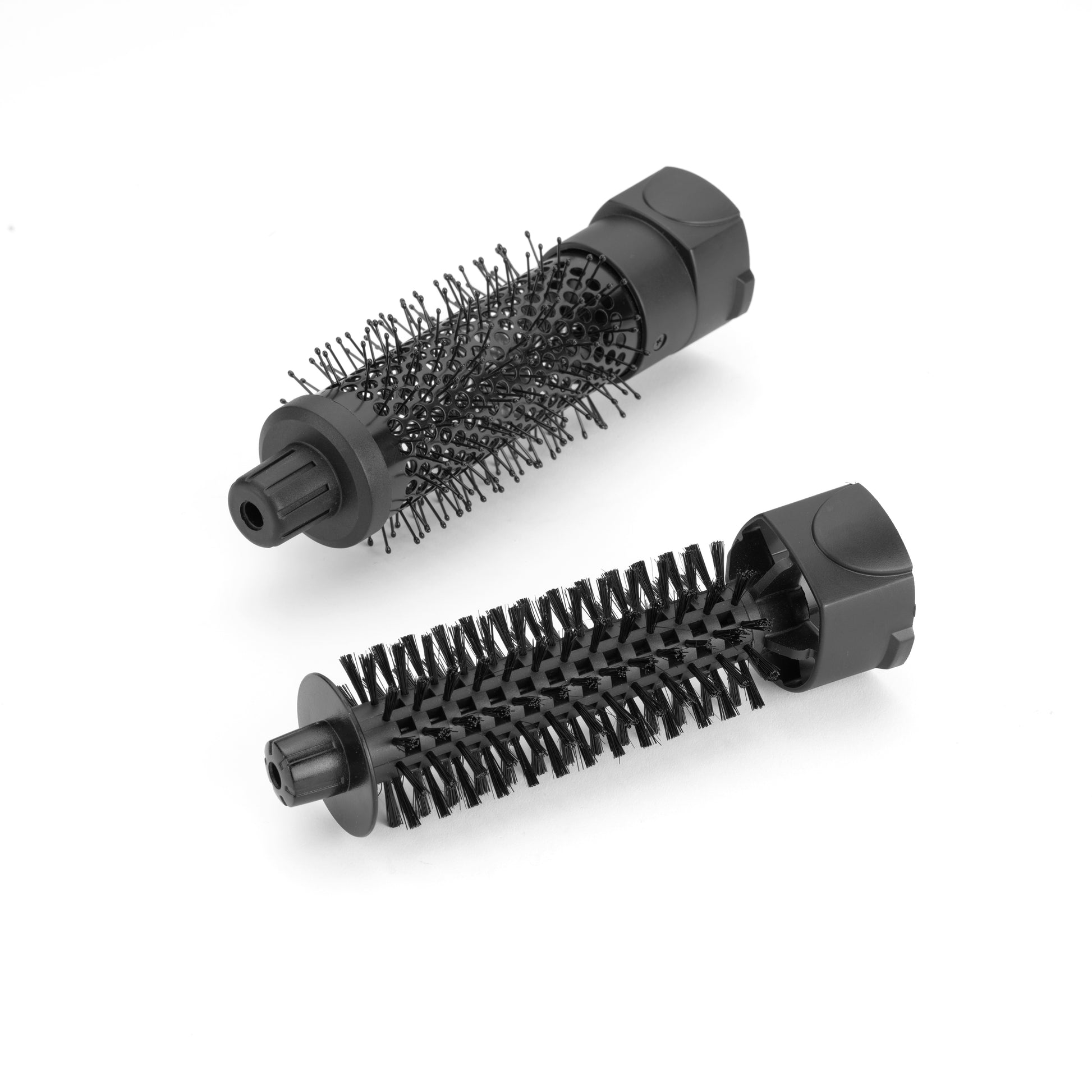 BaByliss Shape & Smooth Glättbürste AS82E – schwarz – Keramikbeschichtung, 800 W, 2 Aufsätze