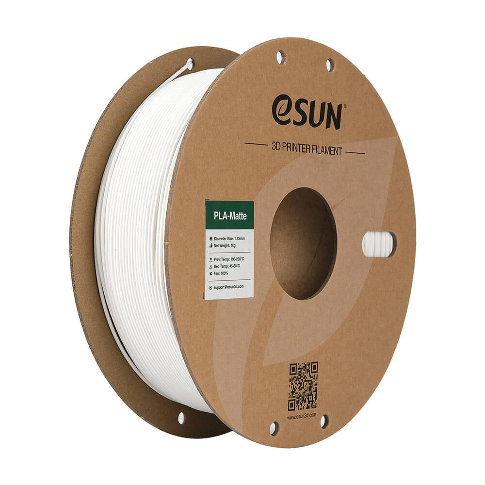eSUN 3D-Drucker-Filament PLA 1,75 mm Milchweiss, 1 kg – für Bambu Lab P1P/X1, Voron 2.4, Raise3D u. a.