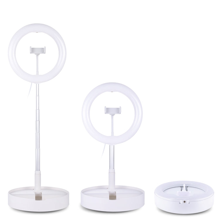 Puluz PU480W LED-Ringlicht 26 cm – 3200–6500 K, CRI 95, dimmbar, 1/4" Gewinde, Smartphone-Halter