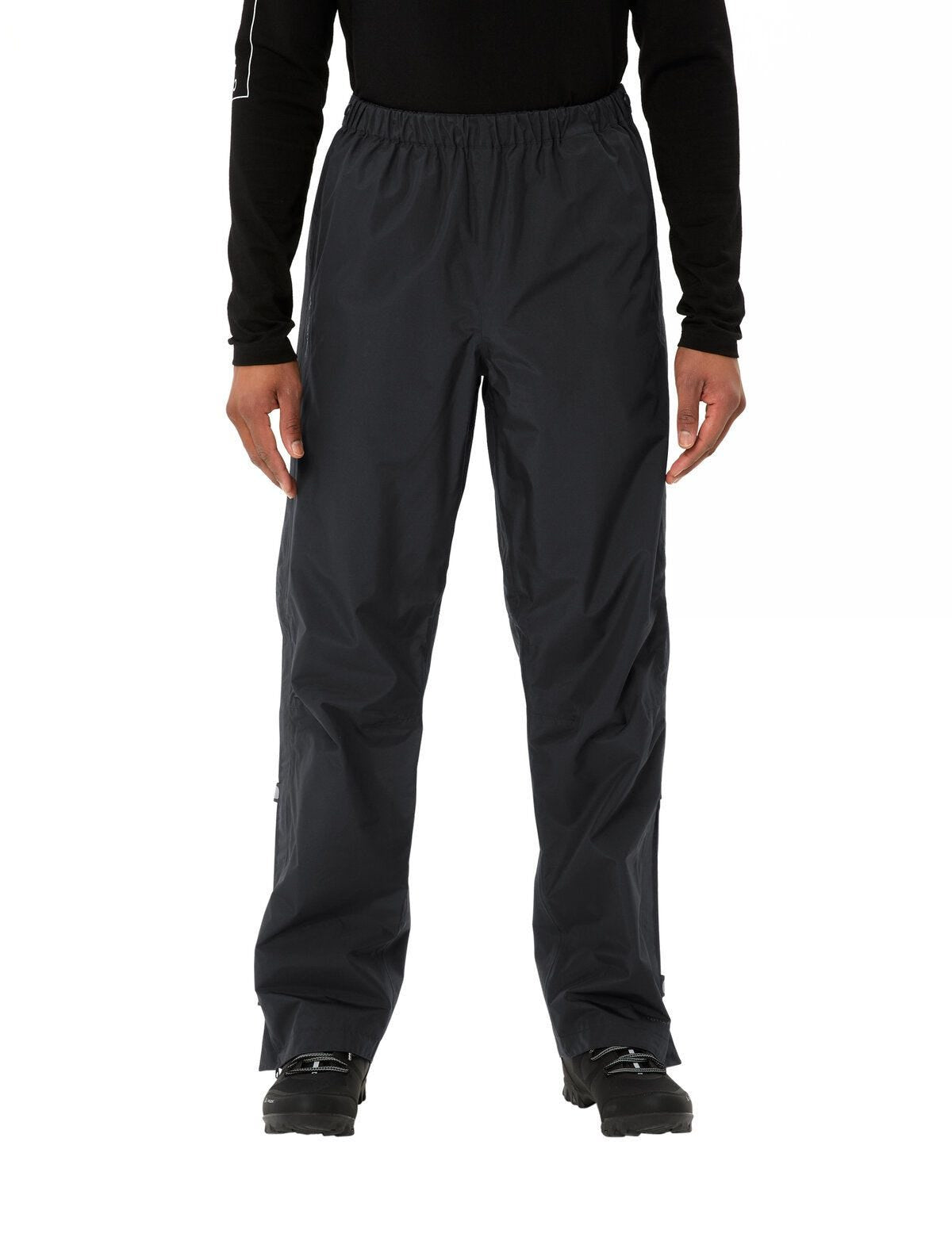 VAUDE Velohose – M – Schwarz, Polyester, Wasserfest, Reflektierend