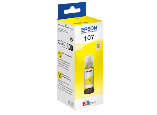 Epson 107 EcoTank – Gelb, 70 ml