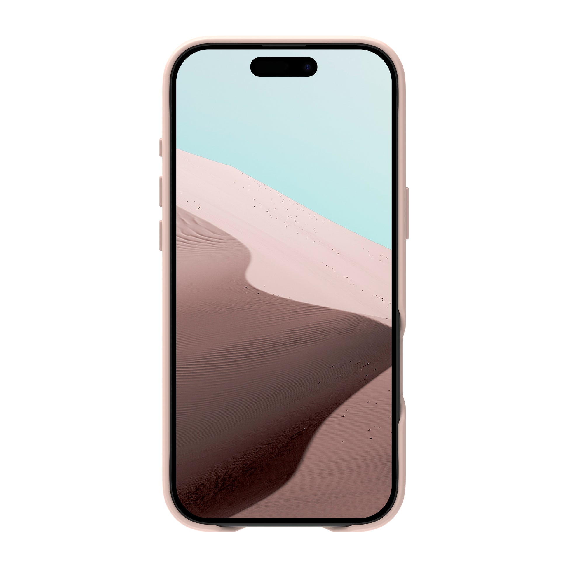 dbramante1928 Roskilde MS Kick ICON Backcover – für Apple iPhone 17 Air, Pink Sand, bis 1,2 m sturzsicher