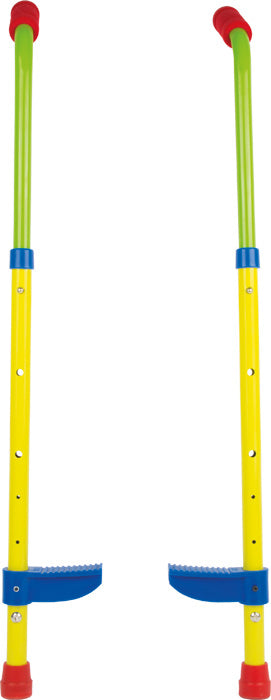Small foot Kinderstelzen – höhenverstellbar, 88,0 cm, Metall/Kunststoff – ab 4 Jahren – mehrfarbig
